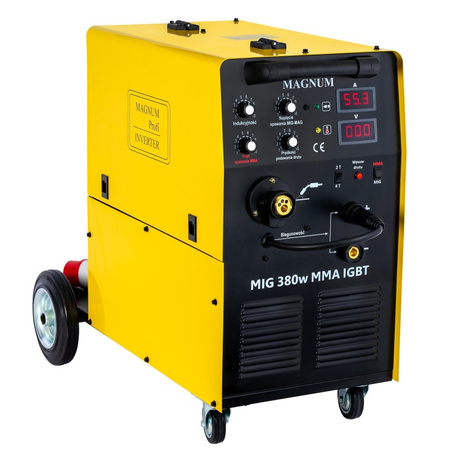 Półautomat spawalniczy MIG/MAG 380w MMA IGBT MAGNUM