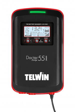 Prostownik TELWIN DOCTOR CHARGE 55 CONNECT (6/12/24V)