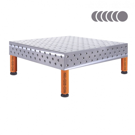 HERMES 3D 1200 x 1200 x 200 (+4 nogi ze stopami L=350)