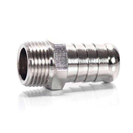 Złączka z króćcem do węża 14 mm i gwintem zewnętrznym 3/8
