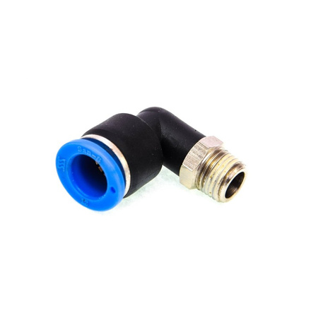 ZŁĄCZKA WTYKOWA KOLANO OBROTOWE WĄŻ 12MM 1/4 SPL