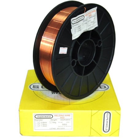 Drut spawalniczy 1.0 15kg MIG MAG migomat SUPERWELD