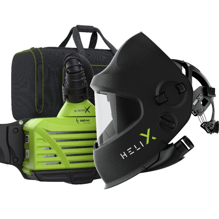 Przyłbica spawalnicza Optrel Helix Pure Air Quattro Z E3000X bez przemysłowego hełmu ochronnego
