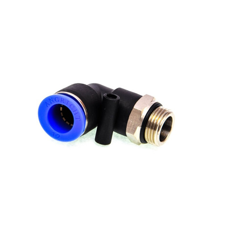 ZŁĄCZKA WTYKOWA KOLANO OBROTOWE WĄŻ 12MM 3/8 SPL