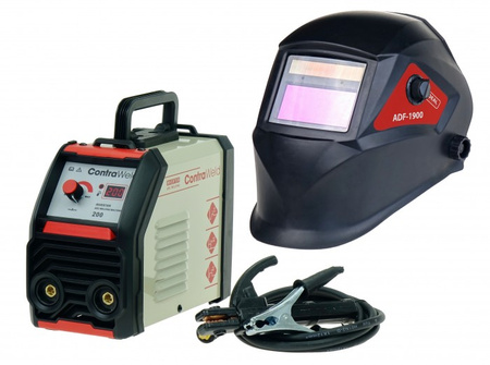 Spawarka elektrodowa Badek ContraWeld 200A (z przyłbicą)