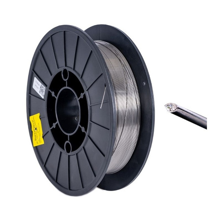 Drut nierdzewny samoosłonowy rdzeniowy MIG 0,9mm 3kg 308LT0-3 SUPERWELD