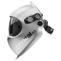 Skorupa przyłbicy spawalniczej Optrel Crystal2.0 - srebrna