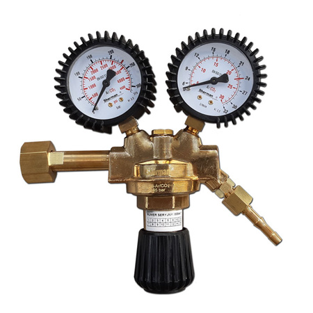 Reduktor do gazów technicznych Argon + CO₂ importowany