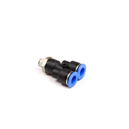 TRÓJNIK OBROTOWY WTYKOWY TYP Y WĄŻ 12MM 1/4 SPX