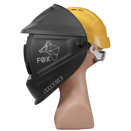 Przyłbica SPARTUS® Easy FOX z kaskiem i adapterem