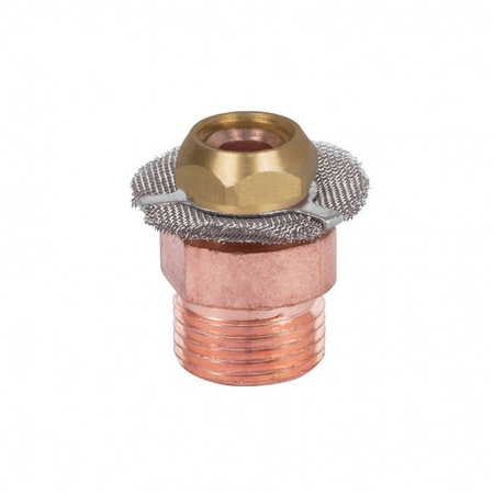 Soczewka gazowa mała kpl. z wymiennym sitkiem QUARTZSYSTEM 9/20 17/18/26  L=16mm d=2.4mm