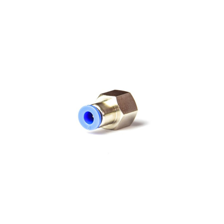 ZŁĄCZKA WTYKOWA WĄŻ 6MM GWINT WEWNĘTRZNY 1/4 SPCF