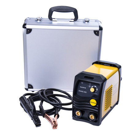 Spawarka inwerter MMA MAGNUM SNAKE200I walizka ALU