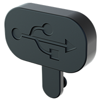 Osłona Micro USB do zakrycia interfejsu ładowania Optrel Panoramaxx