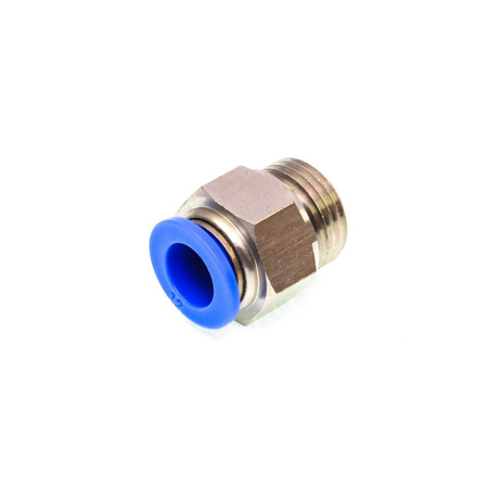 ZŁĄCZKA PROSTA WTYKOWA WĄŻ 12MM GWINT 1/2 SPC12-04
