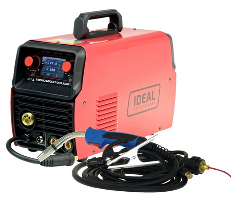Półautomat spawalniczy Badek TECNO MIG 210 PULSE SYNERGIC (LCD, MIG, TIG, MMA, ALU)