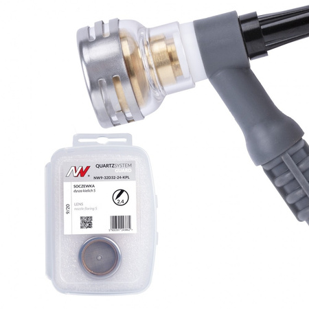QUARTZSystem - soczewka dysza kielich GUARD S #16 [na elektrodę 2.4mm]
