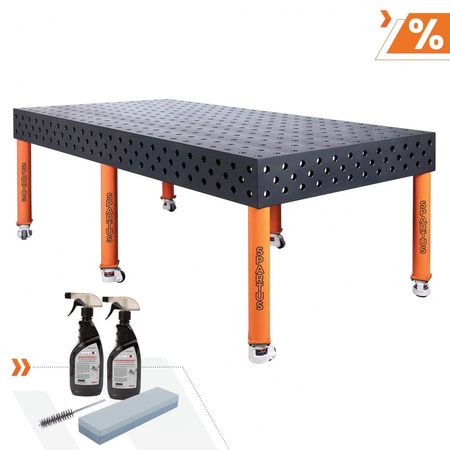MAXIMUS 3D 2400 x 1200 x 200 [6  nóg z kółkami L=550] - promocja