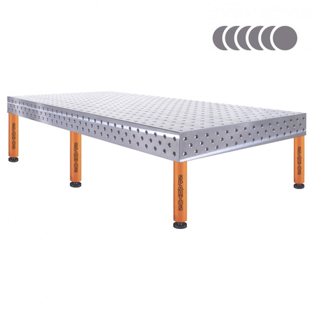 HERMES 3D 3000 x 1500 x 200 [6 nóg ze stopami L=450]