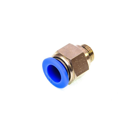 ZŁĄCZKA PROSTA WTYKOWA WĄŻ 12MM GWINT 1/4 SPC12-02
