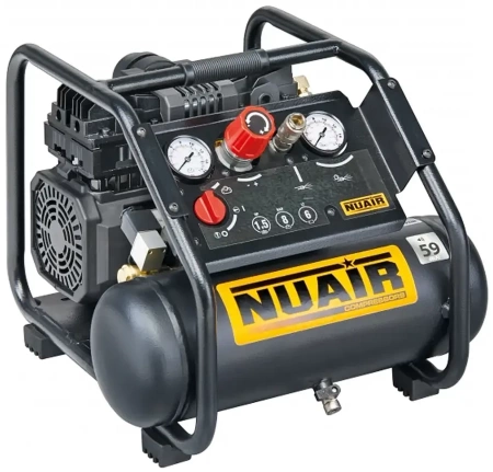 B2BR304NUA SILTEK TB 6 wyciszony kompresor bezolejowy 6L 8 bar NUAIR