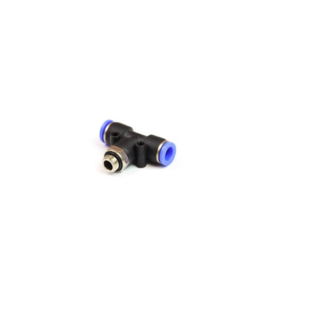 TRÓJNIK ZŁĄCZKA WTYKOWA W UKŁADZIE T 1/8Z-8MM