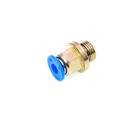 ZŁĄCZKA PROSTA WTYKOWA WĄŻ 4MM GWINT 1/8 SPC04-01