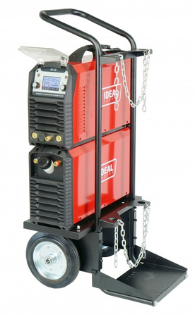 Spawarka Badek EXPERT TIG 220 AC/DC PULSE W (LCD, z chłodnicą, wózkiem)