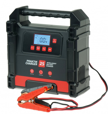 Prostownik Badek PRAKTIK CHARGER 25 LCD (12/24V)