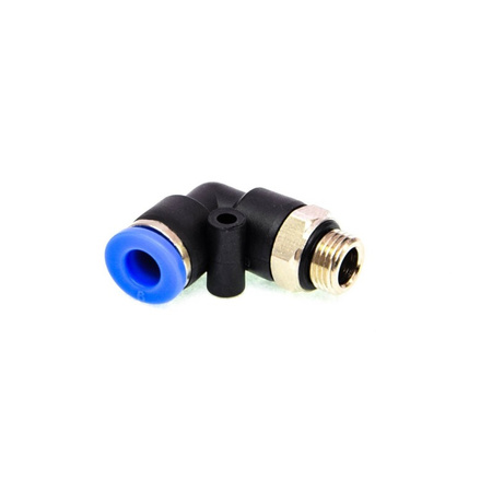 ZŁĄCZKA WTYKOWA KOLANO OBROTOWE WĄŻ 6MM 1/8 SPL