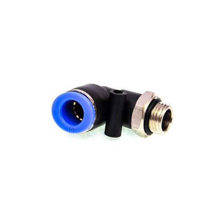 ZŁĄCZKA WTYKOWA KOLANO OBROTOWE WĄŻ 10MM 1/4 SPL