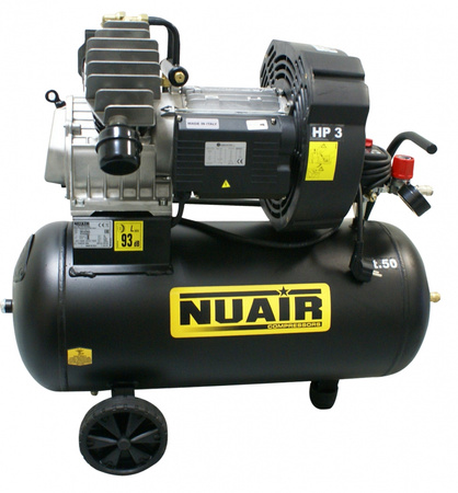 Kompresor olejowy NUAIR 50L (10 bar, pompa GVM)