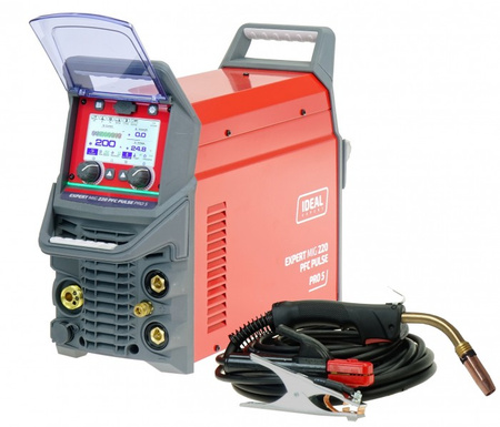 Półautomat spawalniczy Badek EXPERT MIG 220 PFC PULSE Pro5 (LCD)