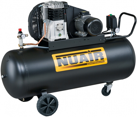 Kompresor olejowy NUAIR 150L (10 bar, pompa B3800B)