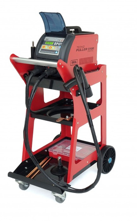 Urządzenie do naprawy blach Badek TECNO PULLER 5100 DIGITAL (400V, z wózkiem)