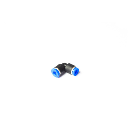 ZŁĄCZKA WTYKOWA KĄTOWA ŁĄCZNIK KOLANO WĄŻ 4MM SPV