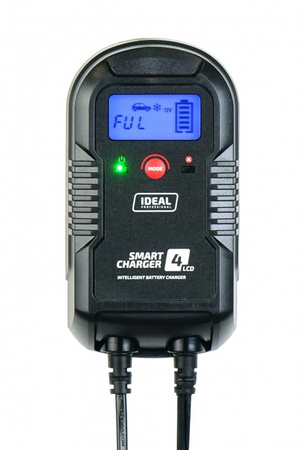 Prostownik Badek SMART CHARGER 4 LCD (6/12V)