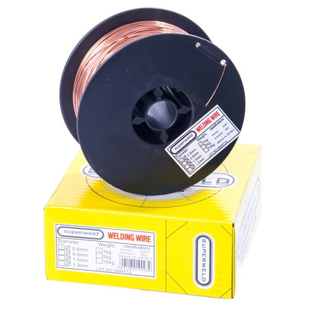 Drut spawalniczy SUPERWELD SG2 0.6 1kg