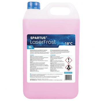Płyn chłodniczy do spawarek laserowych SPARTUS LaserFrost 5l