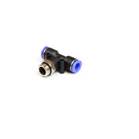 TRÓJNIK ZŁĄCZKA WTYKOWA W UKŁADZIE T 3/8Z-10MM