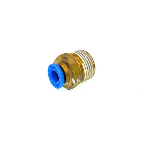 ZŁĄCZKA PROSTA WTYKOWA WĄŻ 6MM GWINT 3/8 SPC06-03