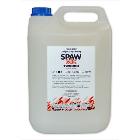 Preparat Spaw-Mix TW5000, pojemność 5 litrów