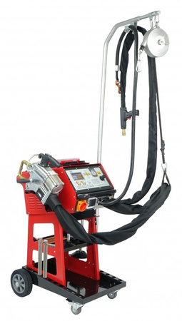 Zgrzewarka Badek TECNO SPOTTER 9900 X-CLAMP (z balanserem i dodatkowym ramieniem)