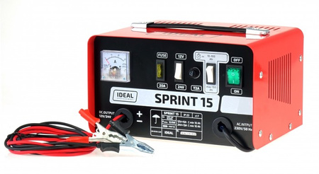 Prostownik Badek SPRINT 15 (12-24V)
