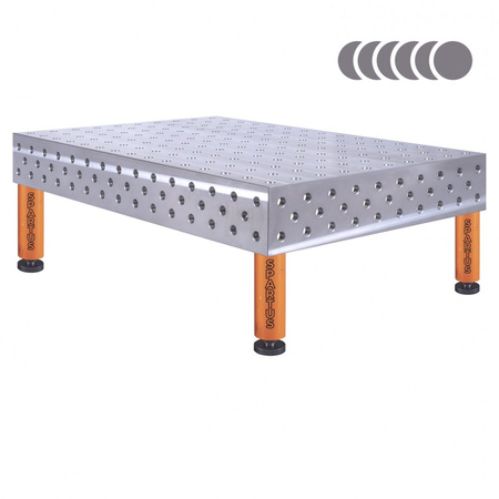 HERMES 3D 1500 x 1000 x 200 [4 nogi ze stopami L=350]