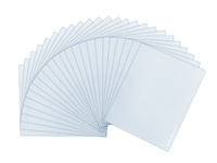 Osłona z poliwęglanu 101 × 112 mm przeznaczona do przyłbicy SPARTUS® Easy (zewnętrzna)