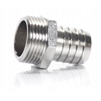 Złączka z króćcem do węża 25 mm i gwintem zewnętrznym 1