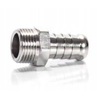 Złączka z króćcem do węża 12 mm i gwintem zewnętrznym 3/8