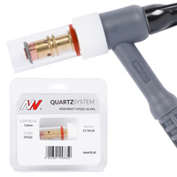QUARTZSYSTEM - mała soczewka dysza L 17/18/26 [na elektrodę 1.6mm]